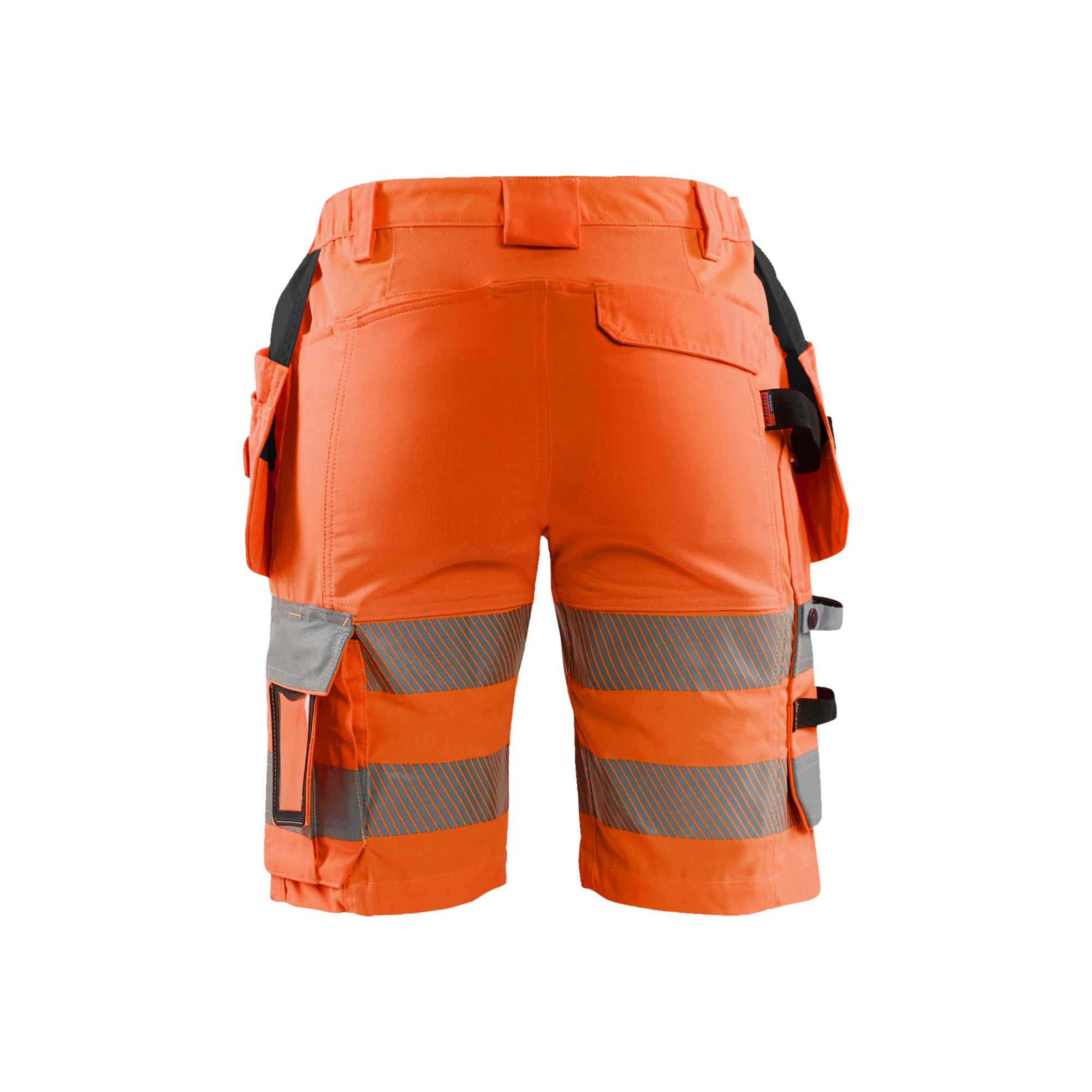 BLAKLADER 71861811 | Women's Hi Vis shorts with stretch Hi Vis Reflective Work Shorts Women - Stretch Fabric